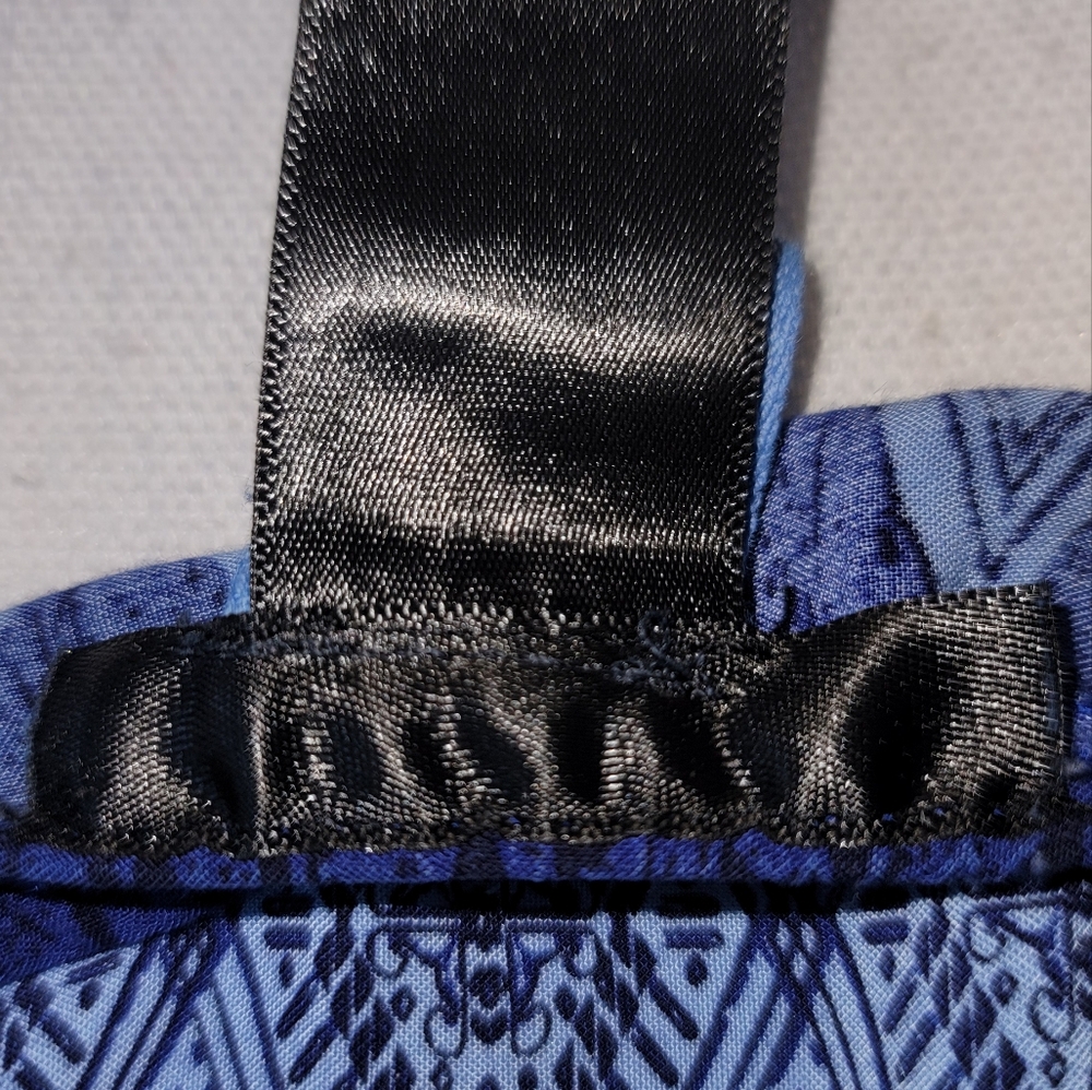 Blue Patterned Jumpsuit - Picture 10 of 10